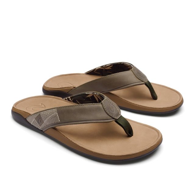 Olukai M Tuahine HGGS Hunter/Golden Sand