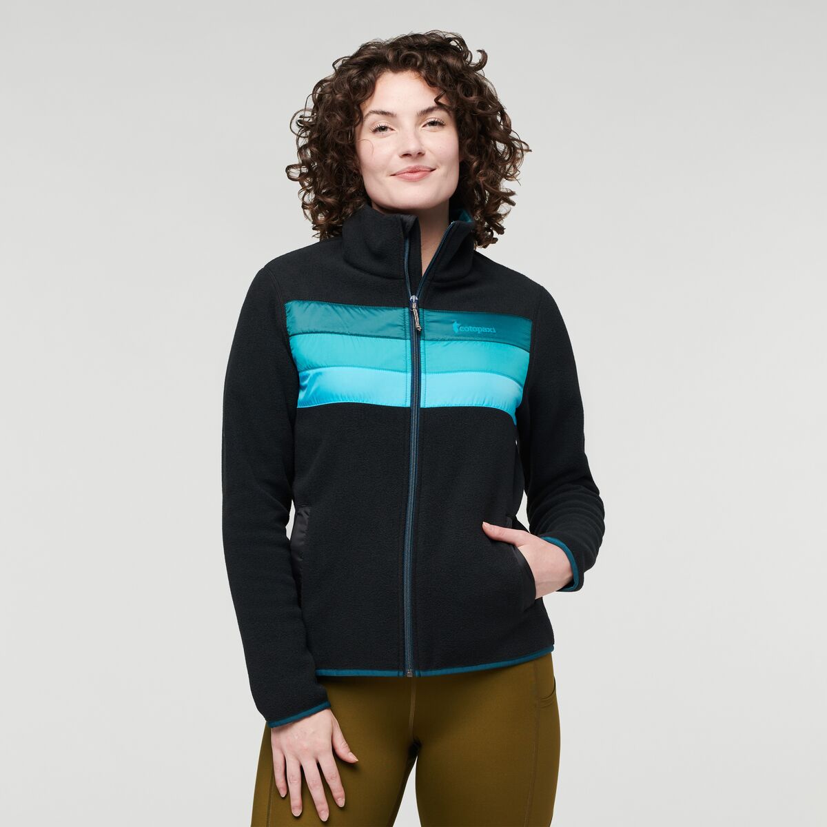 Cotopaxi Women&#39;s Teca Fleece Full-Zip Jacket Dive In