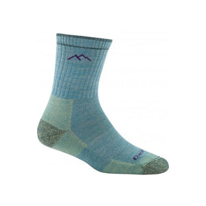 Darn Tough W MICRO CREW SOLID Aqua Heather