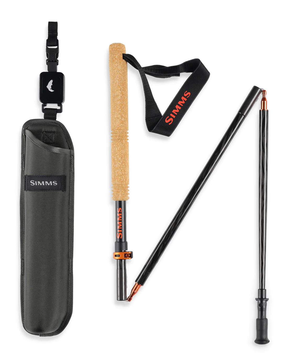 Simms Fishing Pro Wading Staff Black