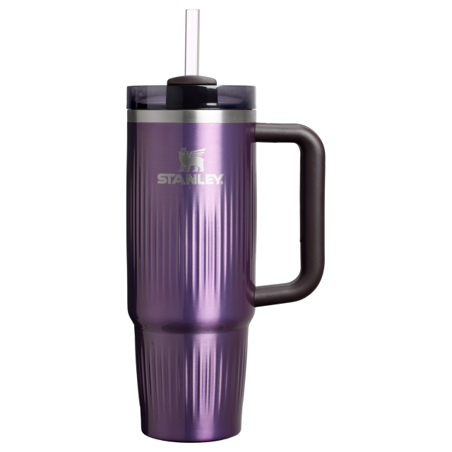 Stanley The Quencher H2.0 Fluted Textured Tumbler 30oz Wisteria Shine