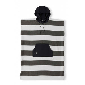 Nomadix Changing Poncho Stripes Noll Black