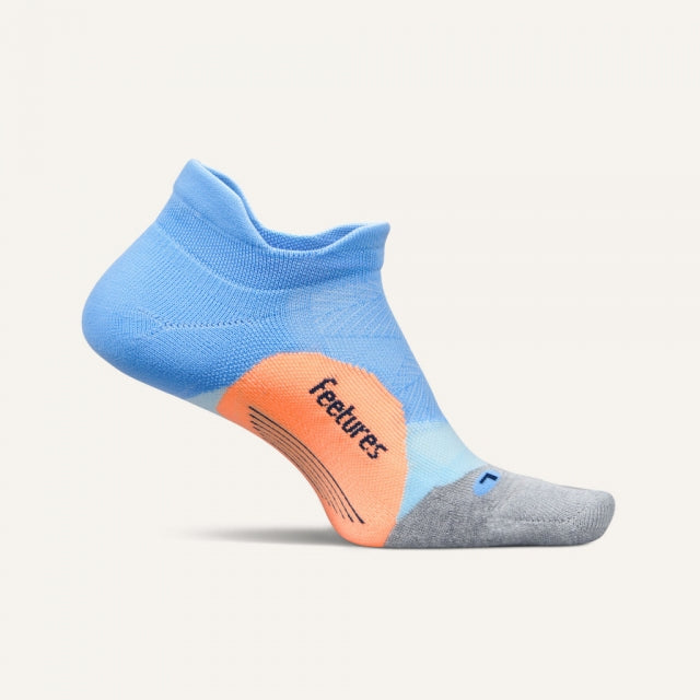 Feetures! Elite Light Cushion No Show Tab Socks 708 Blue Burst