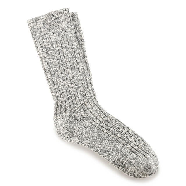 Birkenstock Cotton Slub Gray/White