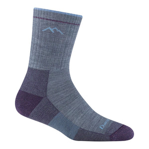 Darn Tough Womens Hiker Micro Crew Midweight Hiking Socks 9024 Light Denim