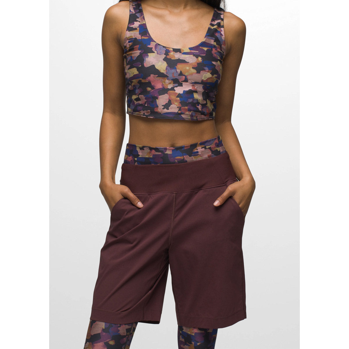 Prana Women's Koen Flat Front Short Cacao