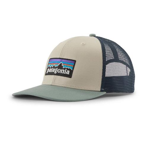 Patagonia P-6 Logo Trucker Hat PUM Pumice