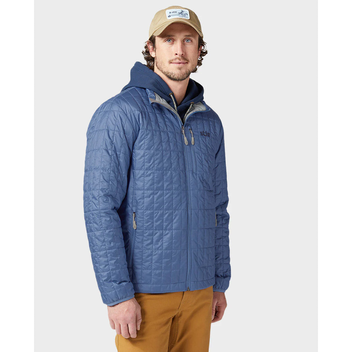 Stio Men's Azura Insulated Jacket Sturdy Blue