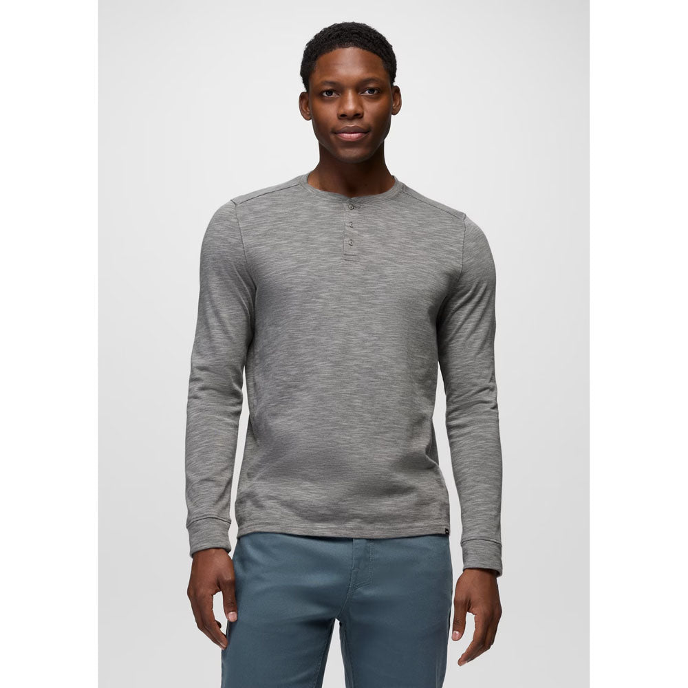 Prana Mens Ronnie Henley II Heather Grey
