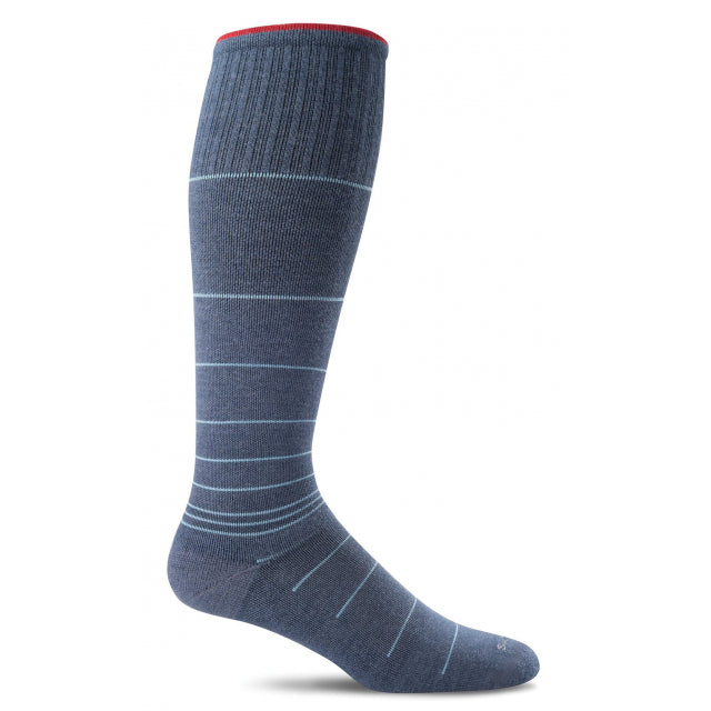 Sockwell Mens Circulator Graduated Compression Socks 650 Denim