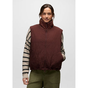 Prana Womens Encinitas Reversible Vest Cacao