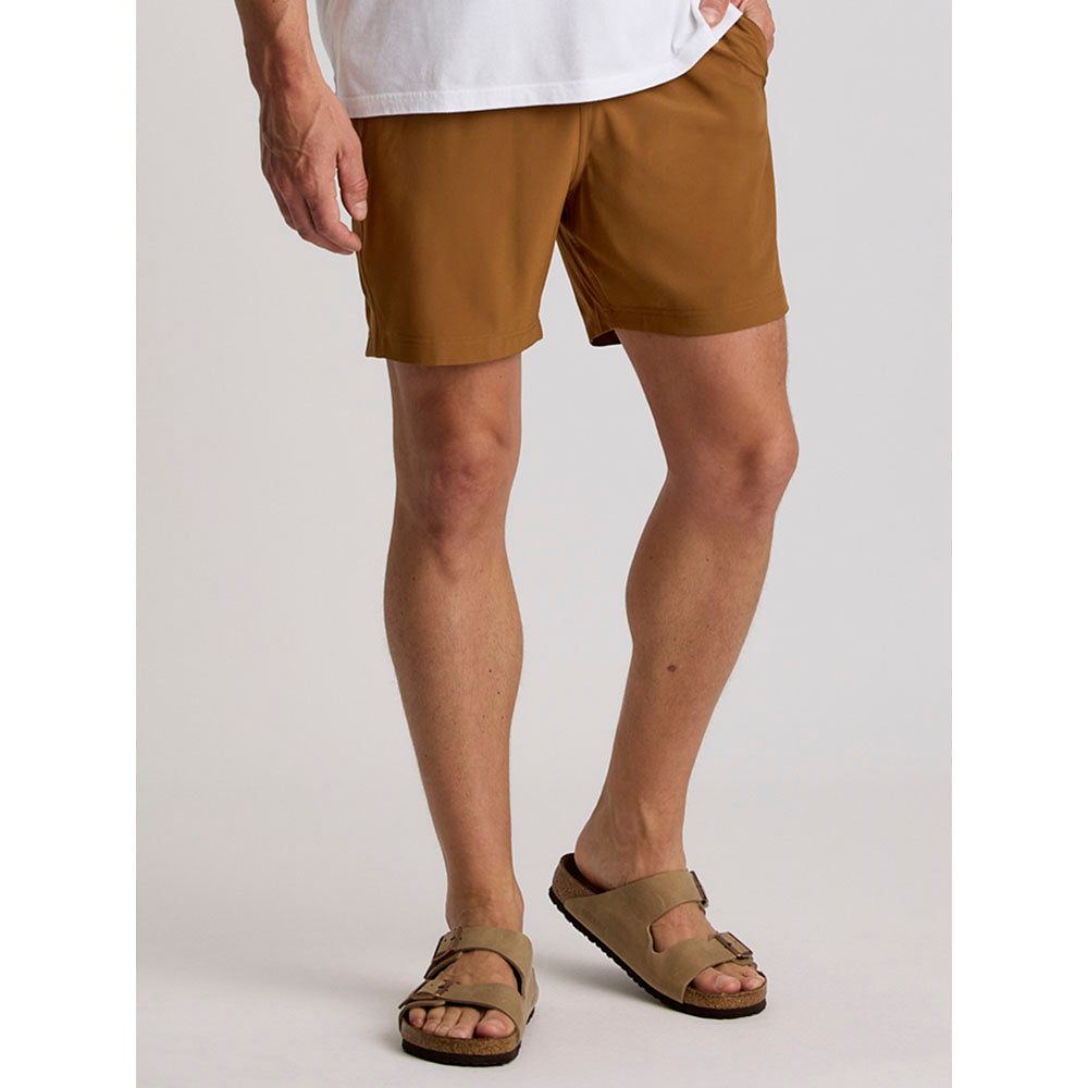 Free Fly Apparel Mens Breeze Short - 6 Russet