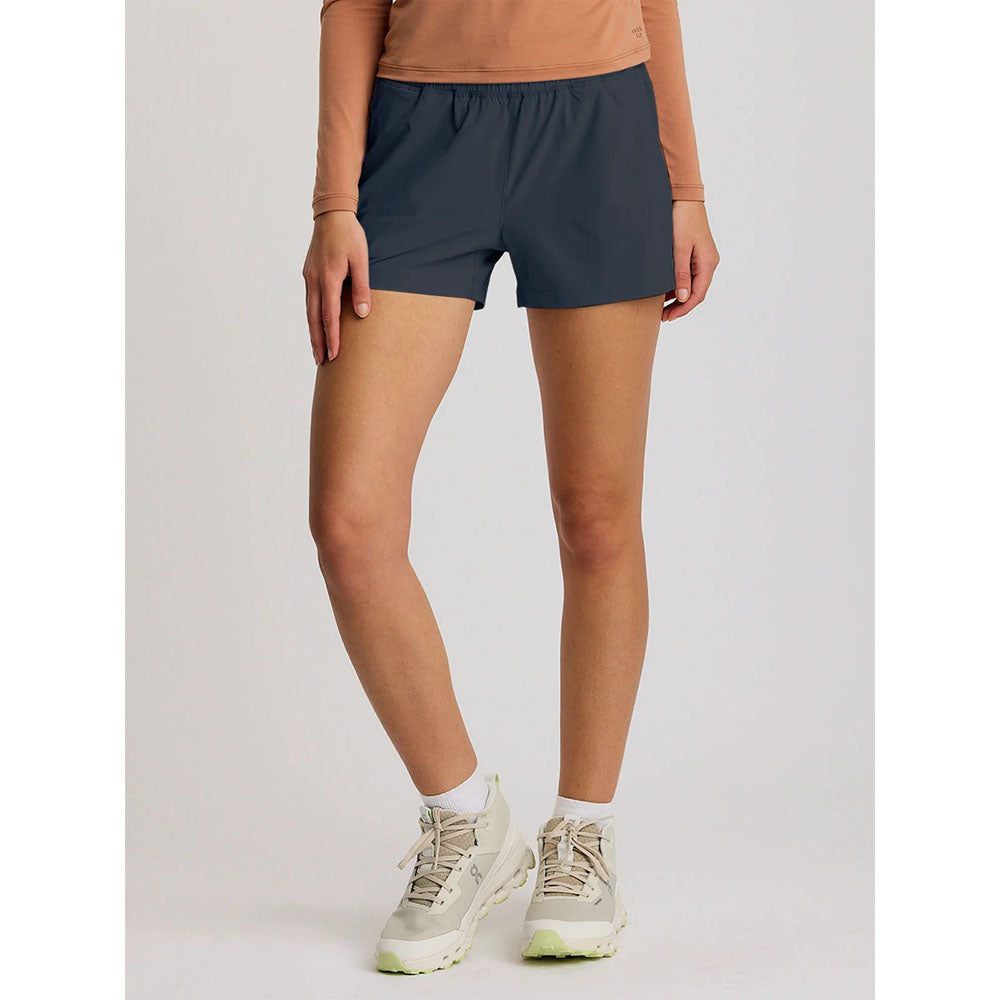 Free Fly Apparel Womens Pull-On Breeze Short Storm Cloud