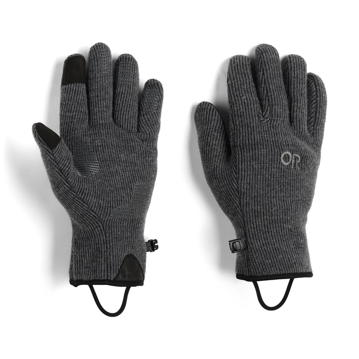 Outdoor Research Mens Flurry Sensor Gloves Charcoal