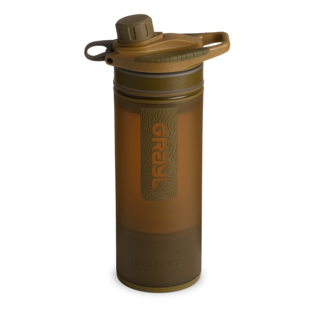 Grayl GeoPress Purifier Bottle CBN Coyote Brown