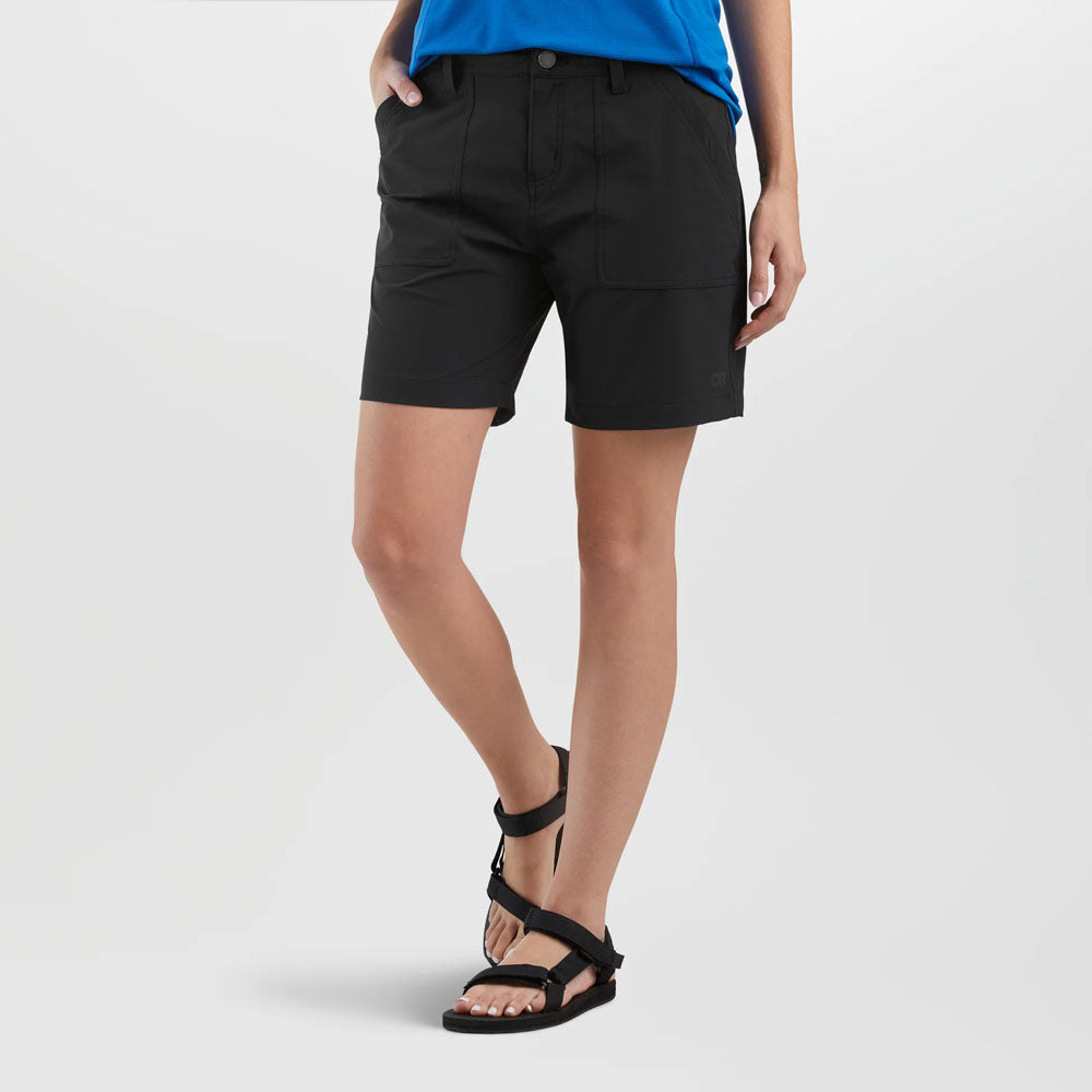 Outdoor Research Womens Ferrosi Shorts - 7 Inseam Black