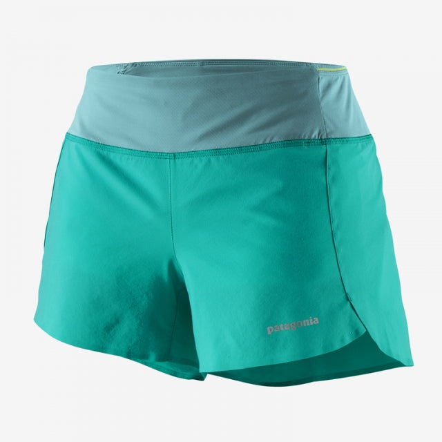 Patagonia W Strider Pro Shorts - 3 1/2 in. STLE Subtidal Blue