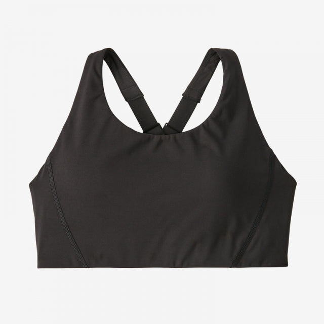 Patagonia W Shadowlite Mid Impact Adjustable Bra BLK Black