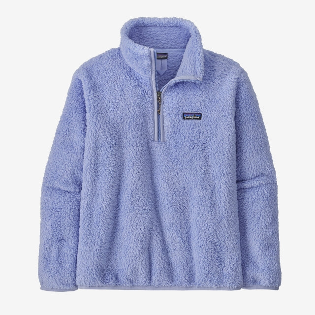 Patagonia Womens Los Gatos 1/4 Zip Pale Periwinkle