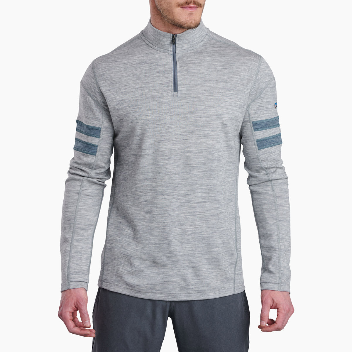 Men&#39;s Kuhl Team Merino 1/4 Zip Ash