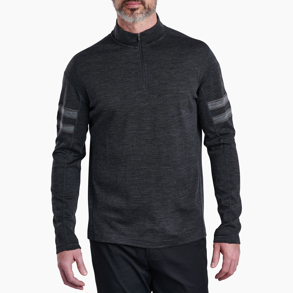 Men&#39;s Kuhl Team Merino 1/4 Zip Smoke