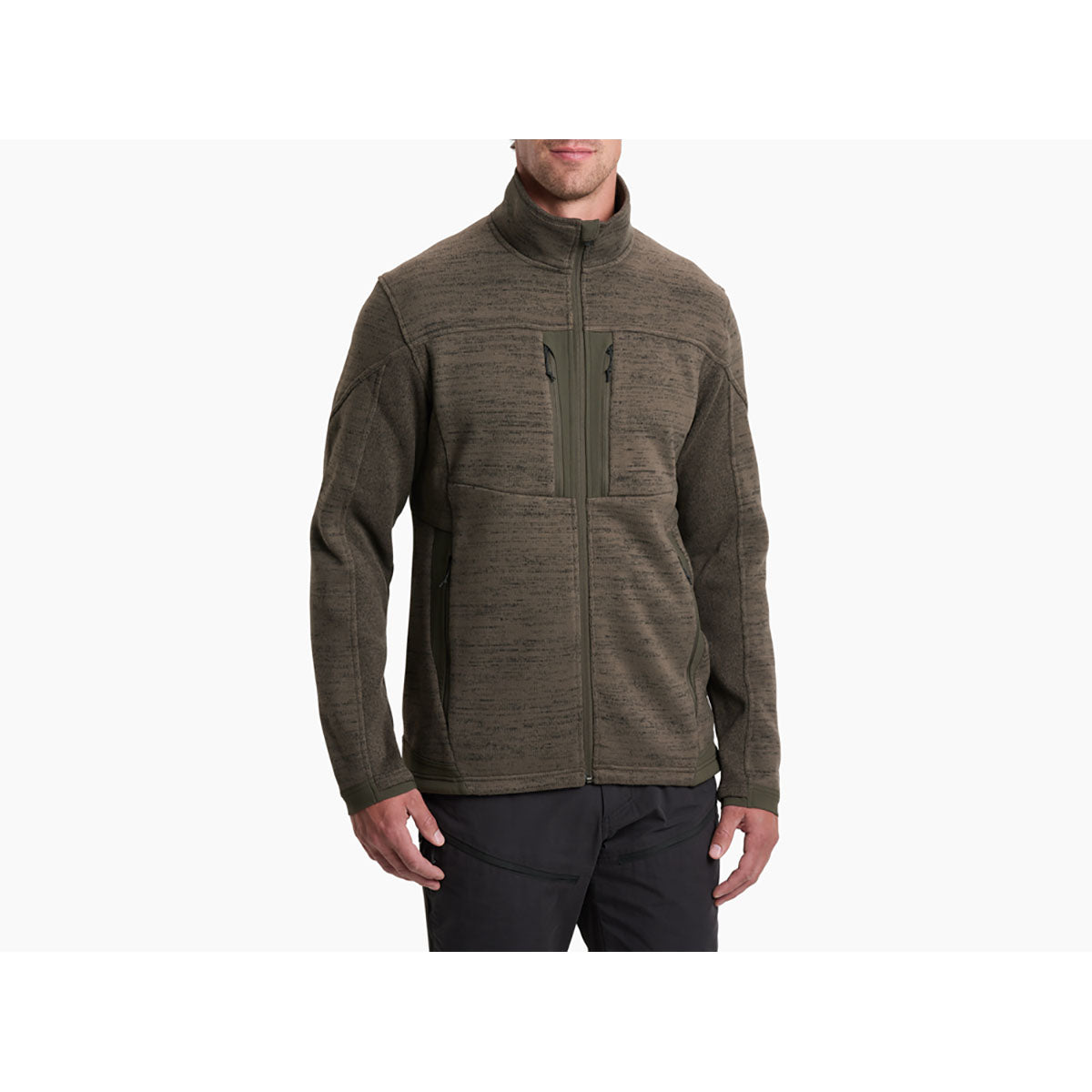 Kuhl Mens Aktivator Fleece Full Zip Turkish Coffee