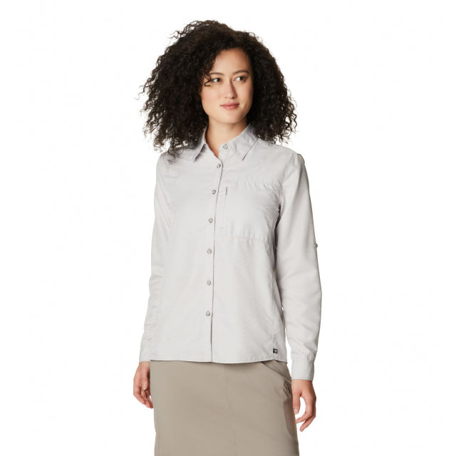 Mountain Hardwear Womens Canyon Long Sleeve Shirt 056 ight Dunes / L