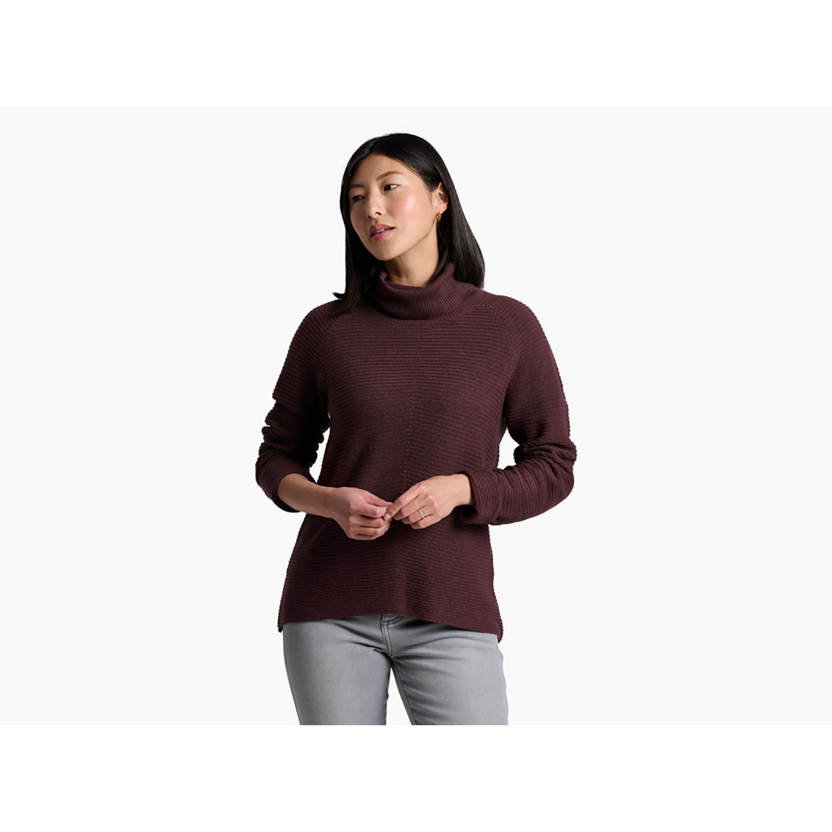 Kuhl Womens Solace Sweater Raisin