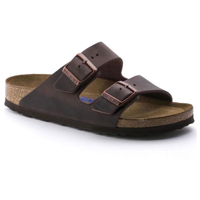 Birkenstock Arizona Soft Footbed Oiled Leather - Regular Habana
