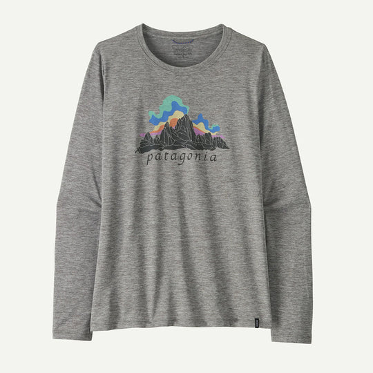Women's Long-Sleeved Capilene Cool Daily Shirt - Fitz Roy Nimbus