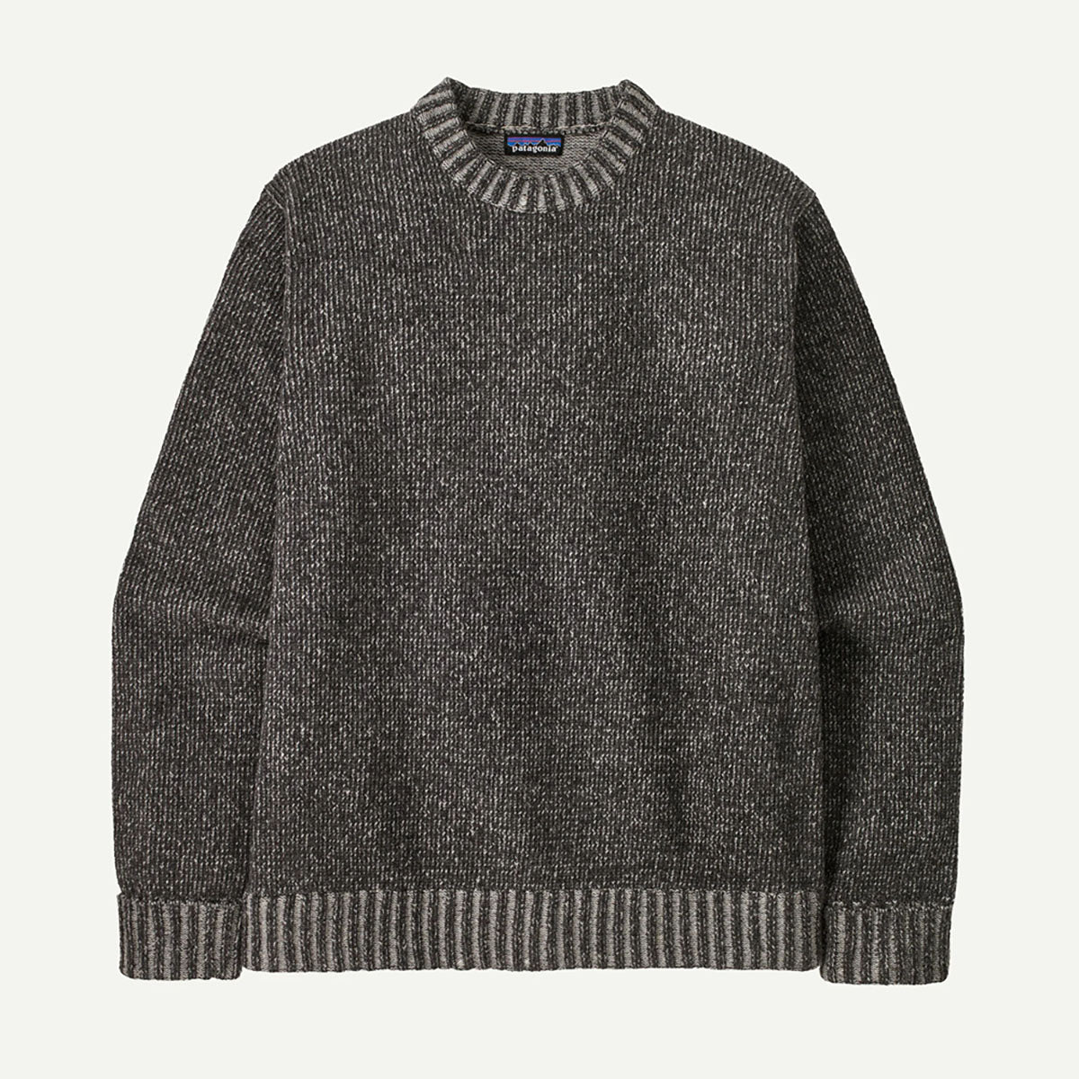 Patagonia Mens Recycled Wool-Blend Sweater Marlie: Forge Grey