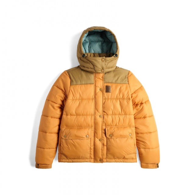Topo Designs W Retro Ridge Puffer Jacket DKhapi Dark Khaki/Spice / S