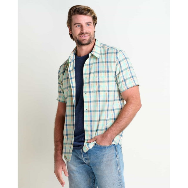 Toad&Co. M Airscape SS Shirt 422 Lichen Check