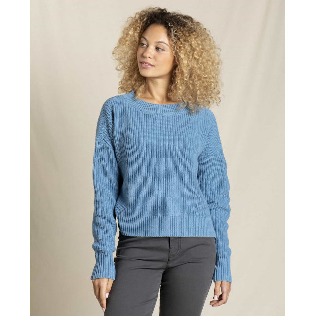 Toad&Co. Womens Bianca II Sweater 431 Glacier