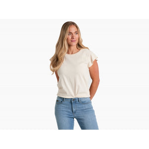 Kuhl Womens Shilo Short Sleeve IV Ivory