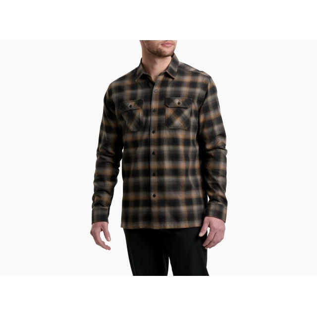 Kuhl Mens Dillingr Flannel Shirt DSN Desert Night
