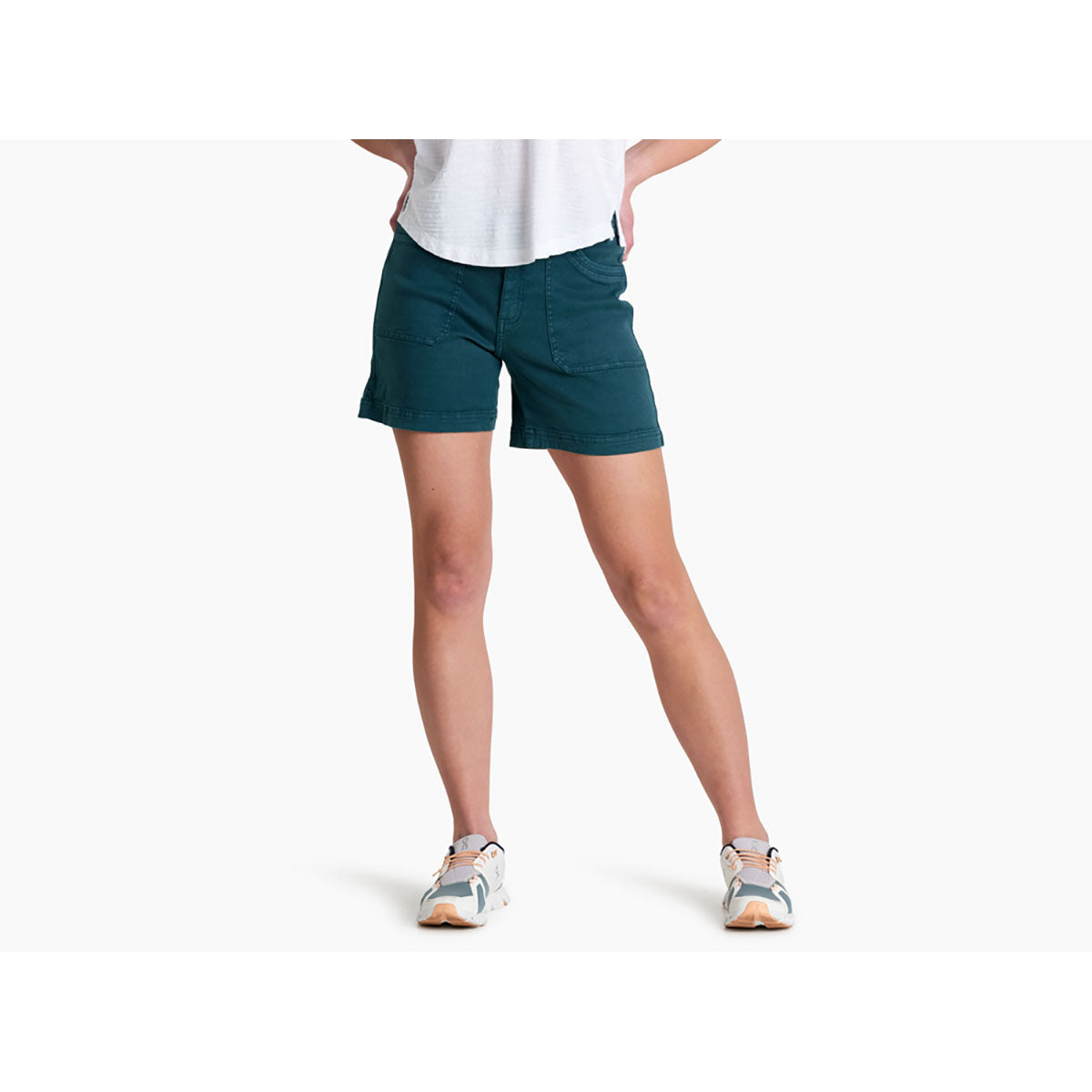 Kuhl Womens Seaboard Short - 6 Everglade