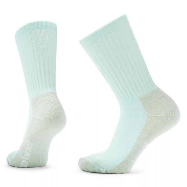 Smartwool Women's Classic Edition Hike Light Cushion Crew Socks J21 Bleached Aqua