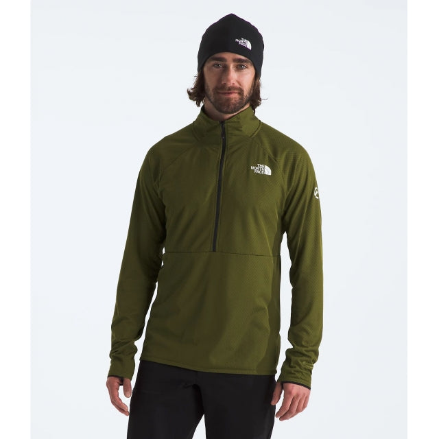 The North Face Mens Summit FUTUREFLEECE LT ½ Zip Forest Olive