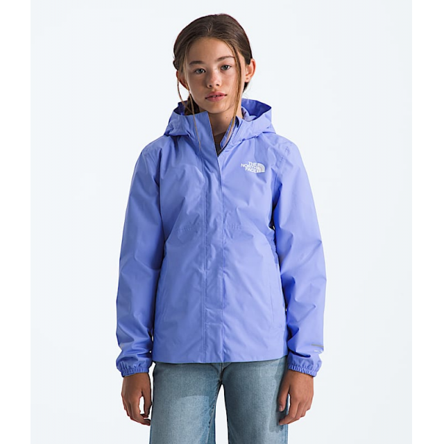 The North Face Girls Antora Rain Jacket G74 Periwinkle Glow