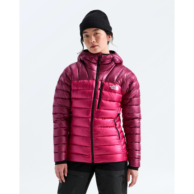 The North Face Womens Summit Breithorn Hoodie 69 Lali Guran/Burgundy Crush / S