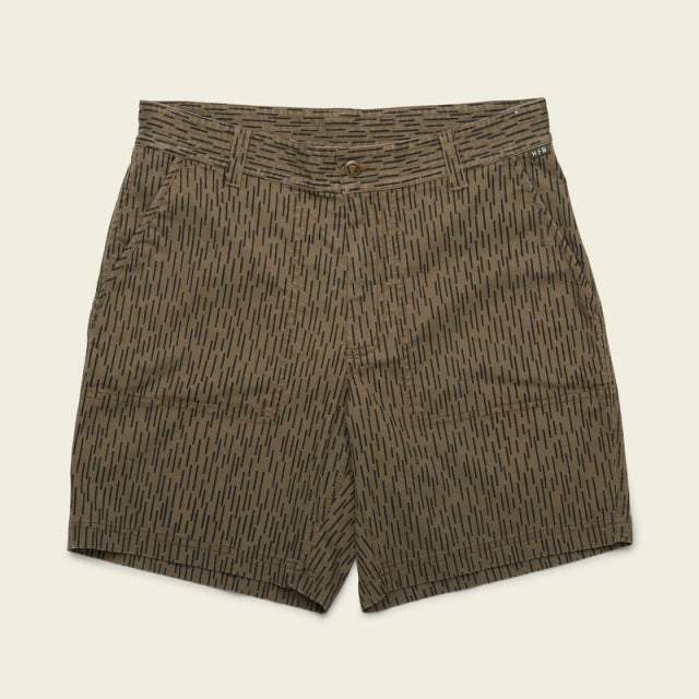 Howler Brothers Mens Clarksville Walk Shorts Deluge Camo: Capers