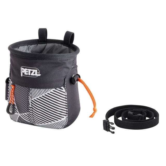 Petzl Sakapoche Chalk Bag Black Dazzle