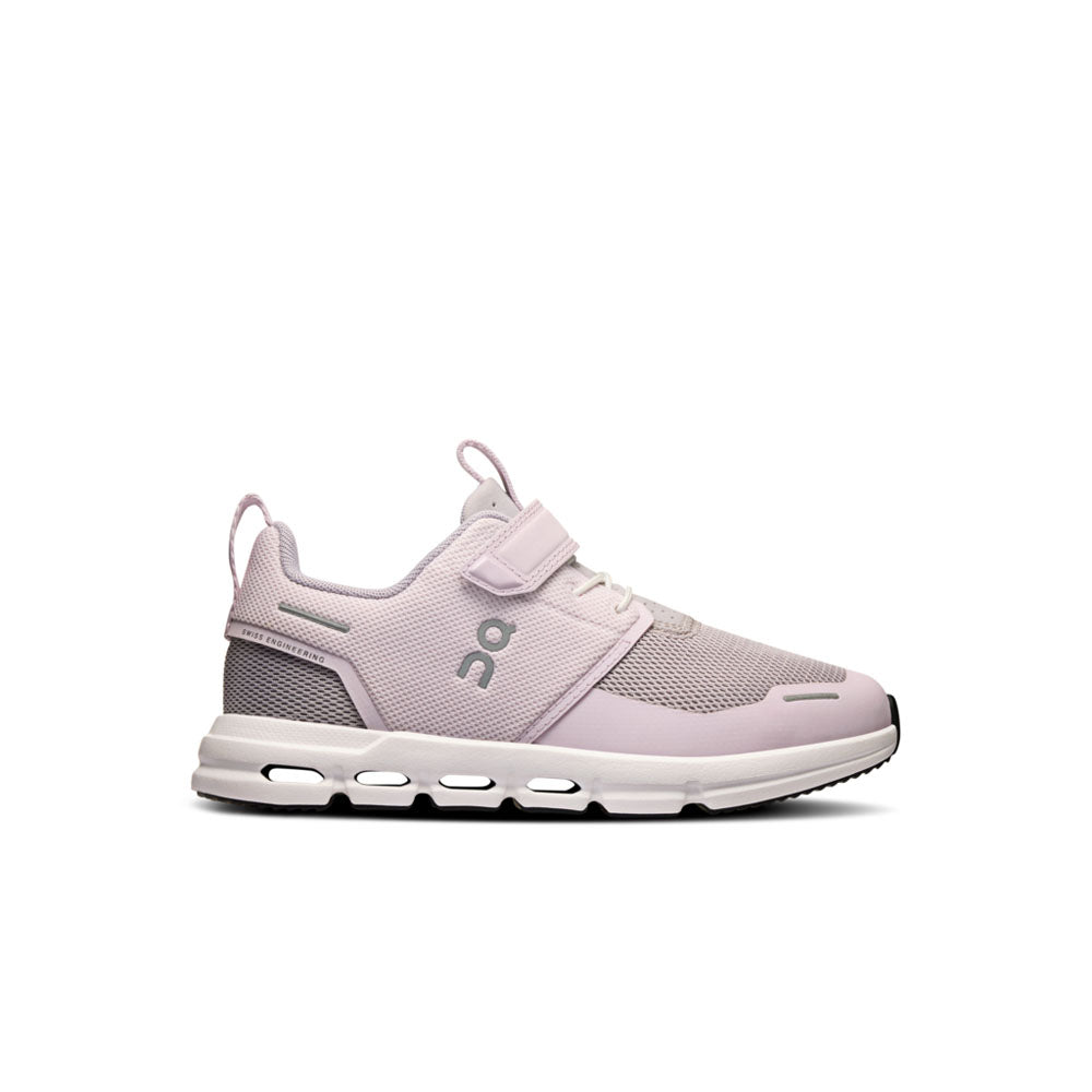 On Running Kids Cloud Play Orchid | White