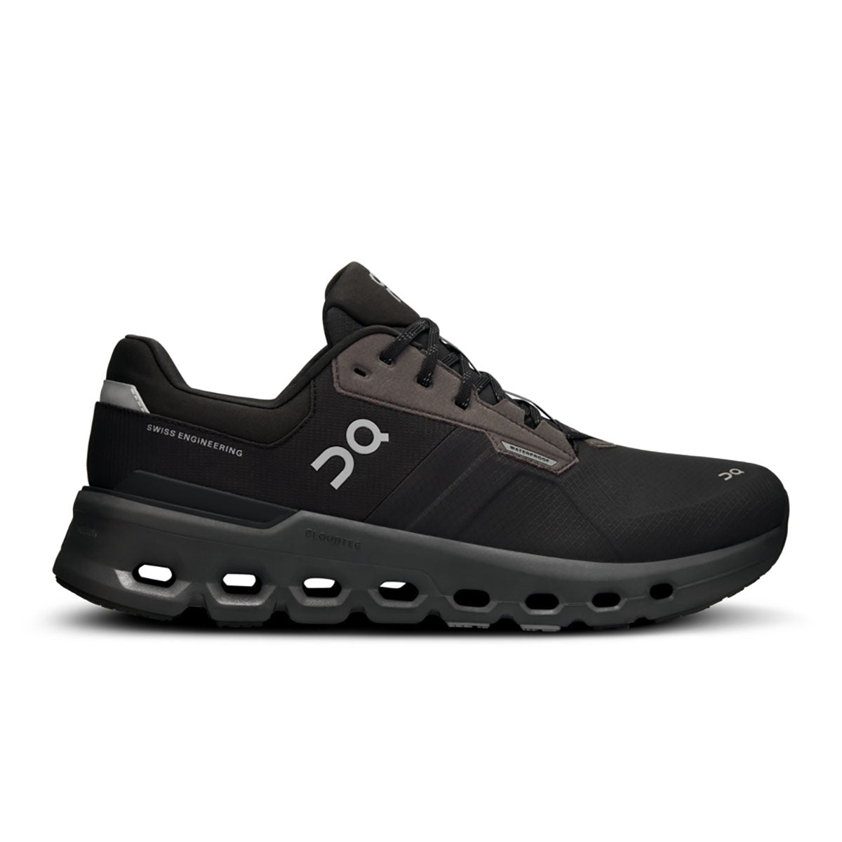 On Running Mens Cloudrunner 2 Waterproof Magnet | Black