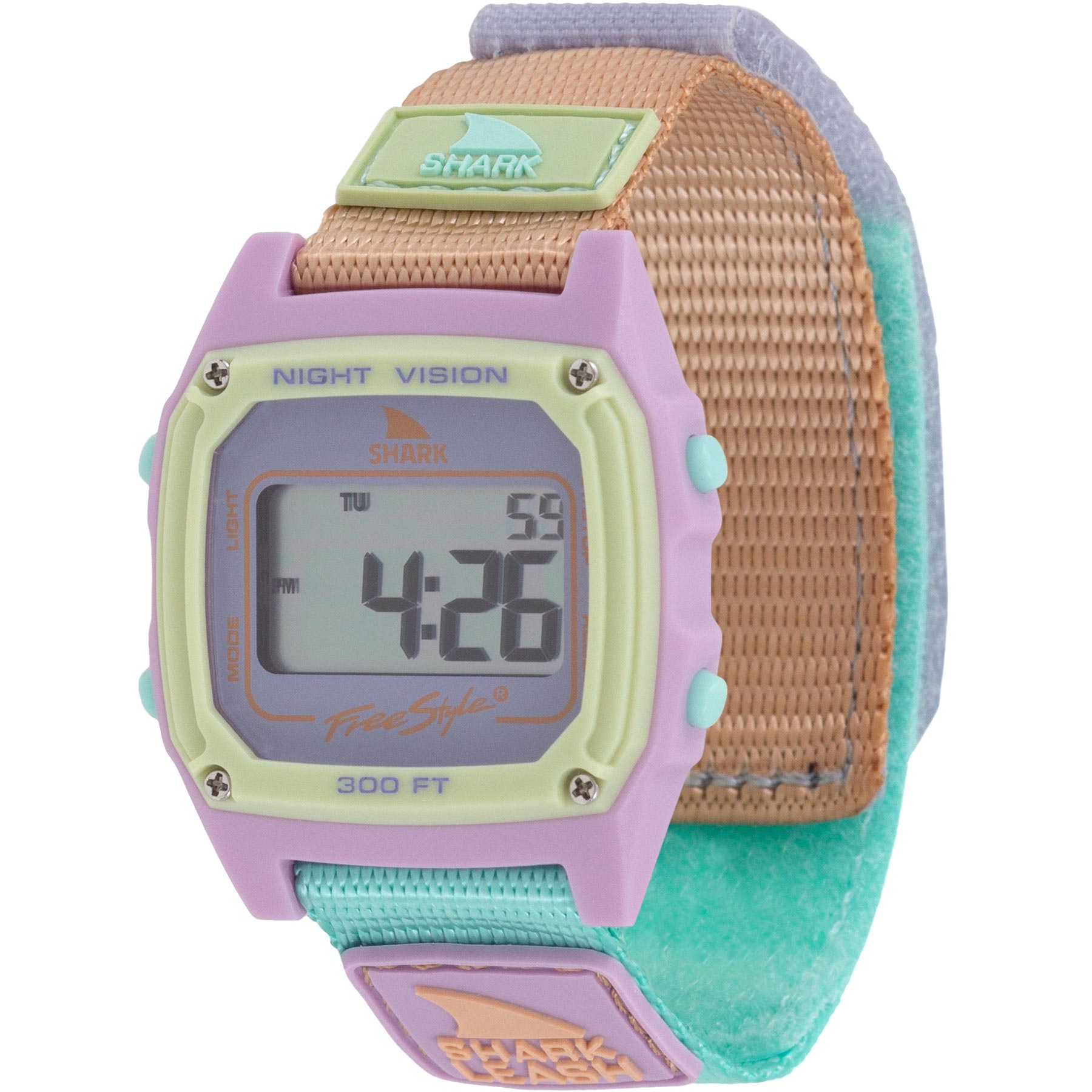Freestyle Watches Shark Classic Leash Clear/Cyan Mint Pop