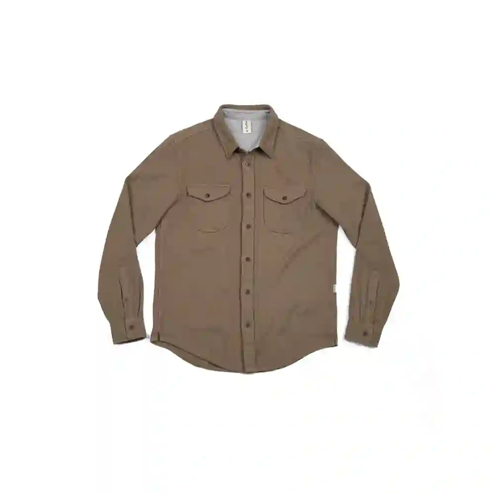 Fayettechill Mens Orcas Flannel Walnut