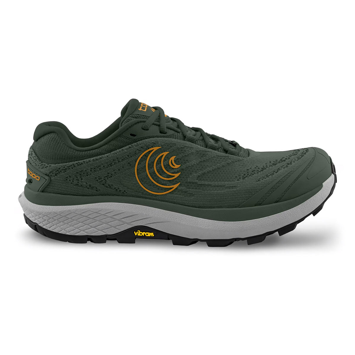 Topo Athletic Mens Pursuit 2 Green/Orange