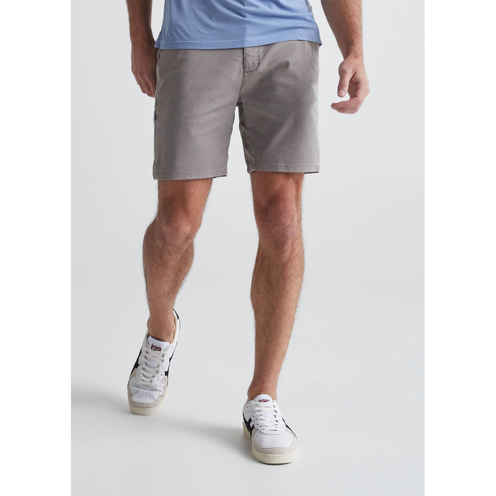 DU/ER Mens Live Free Journey Short - 7 Titanium