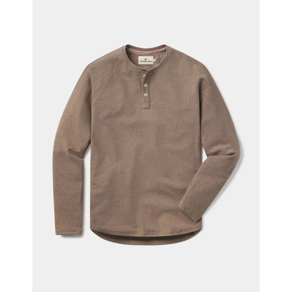 The Normal Brand Men's Puremeso Everyday Henley Taupe